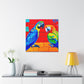 Macaws in Splendor. - Canvas