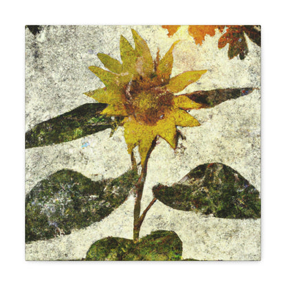 "Sunflower's Brilliant Radiance" - Canvas