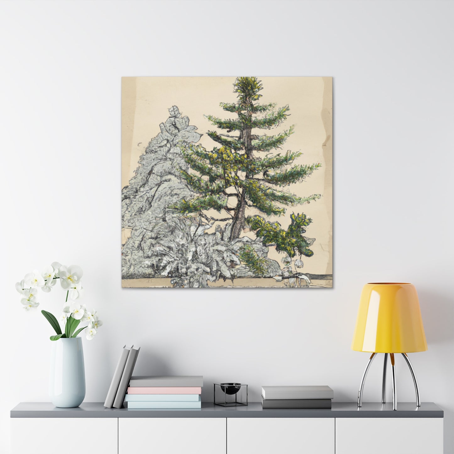 "Pine Tree Immortality" - Canvas