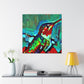 "Hummingbird of Abstraction" - Canvas