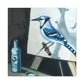 "Blue Jay's Song Chorus" - Canvas