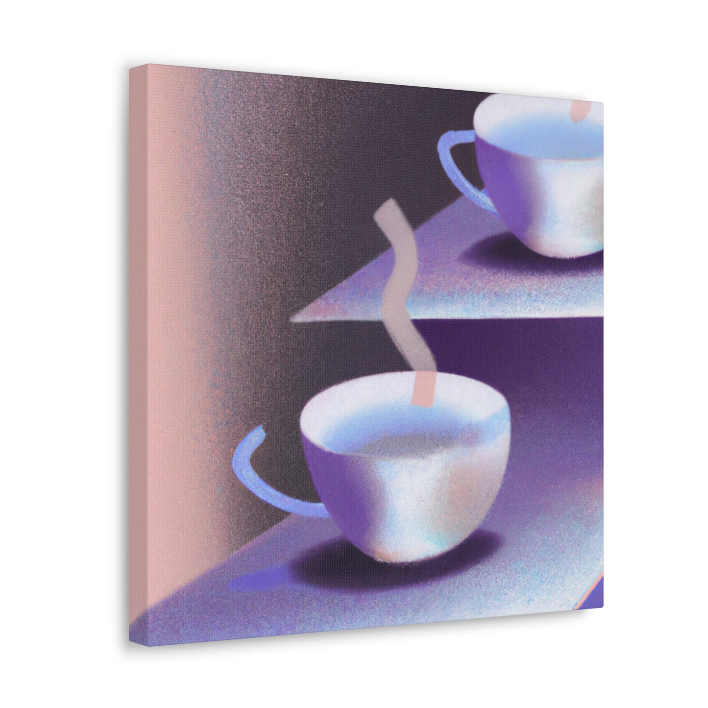 "Tea Cup Tranquility" - Canvas