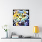 Scottish Fold Impasto - Canvas