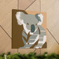 "Koala in Art Deco" - Canvas