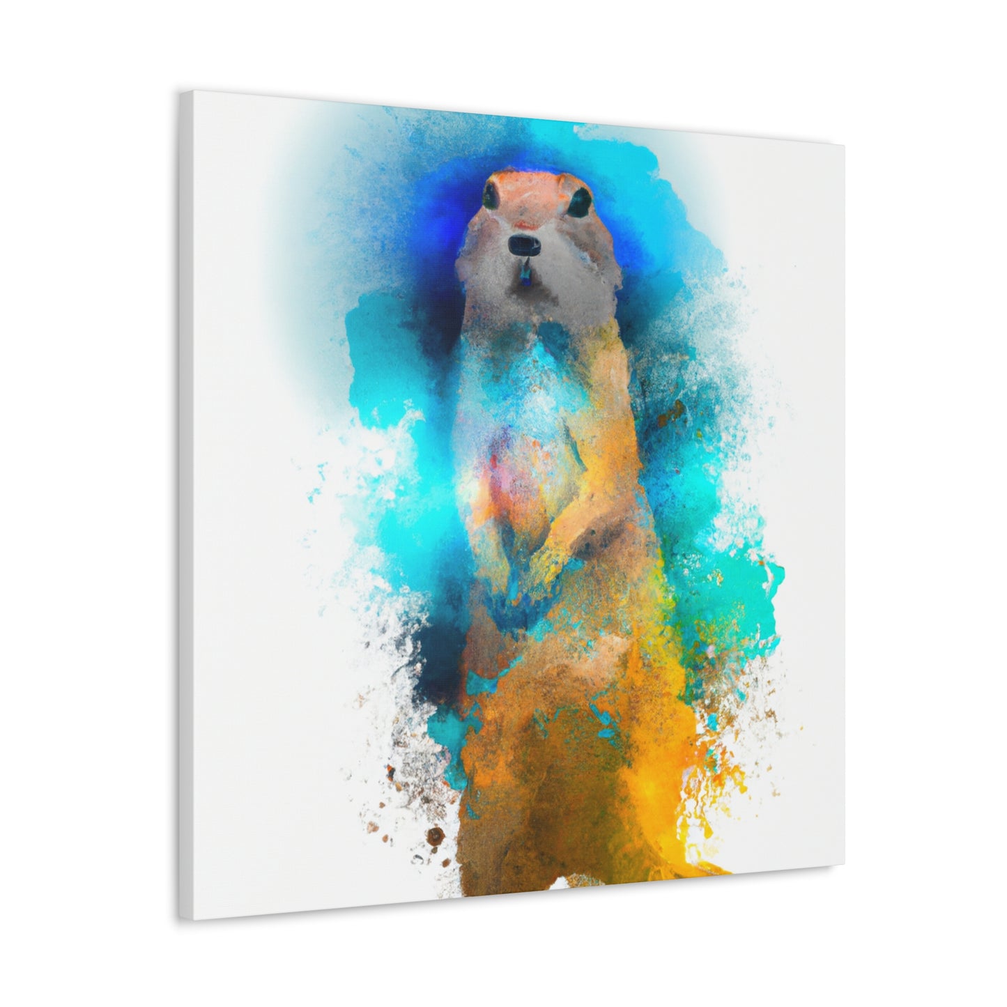 "Prairie Dog Realism" - Canvas