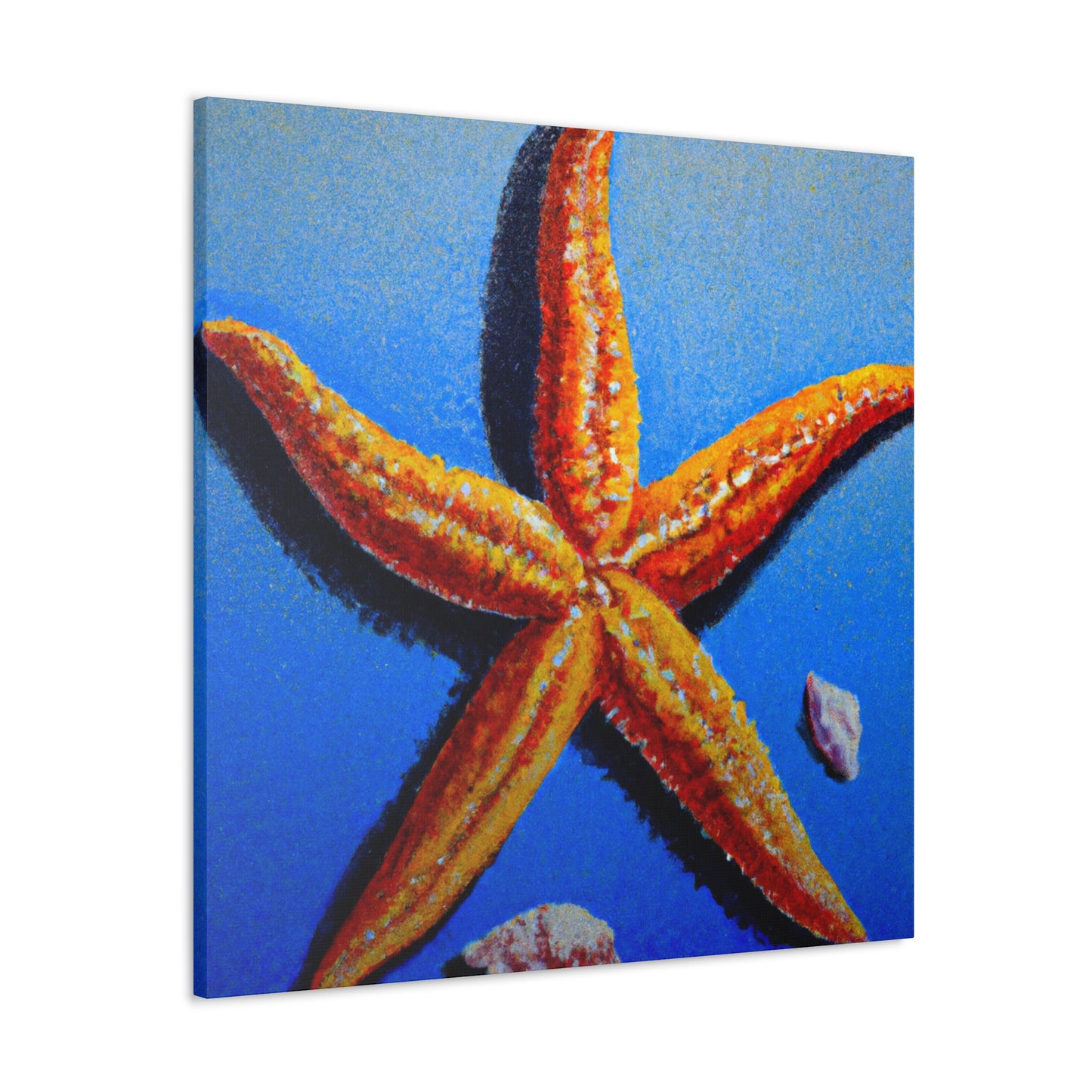 "Starfish Under Moonlight" - Canvas