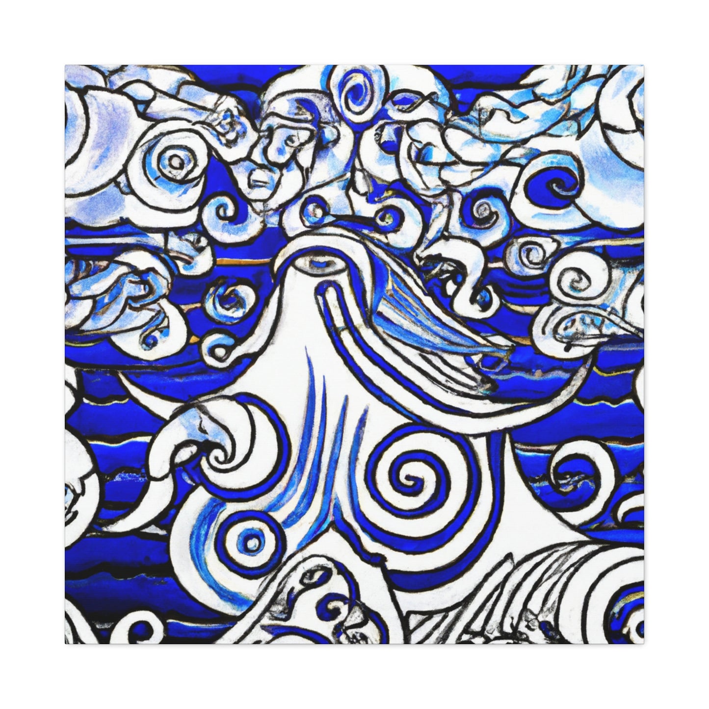 Waves of the Ocean - Canvas