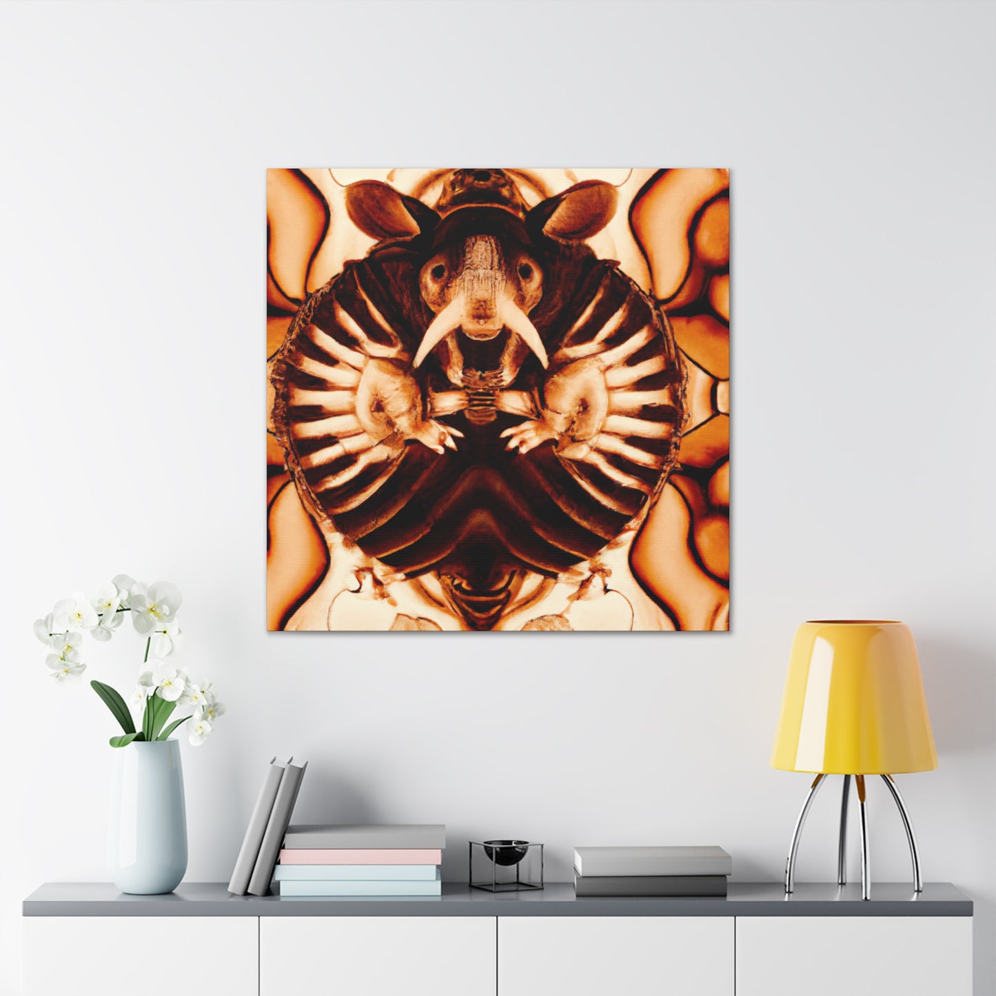 Armadillo Art Deco - Canvas