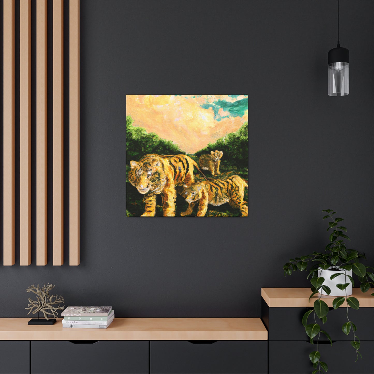 Tiger Beyond Reality - Canvas