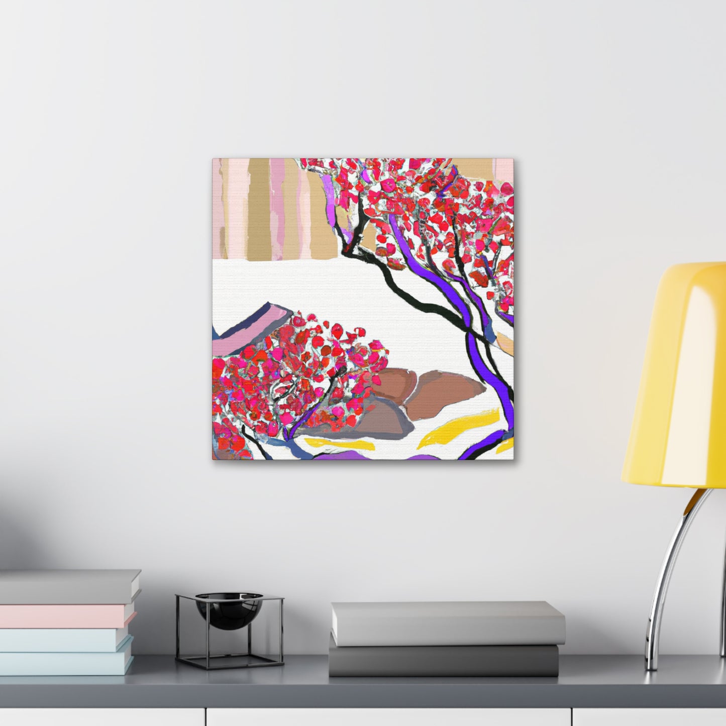 Cherry Blossom Reflection - Canvas