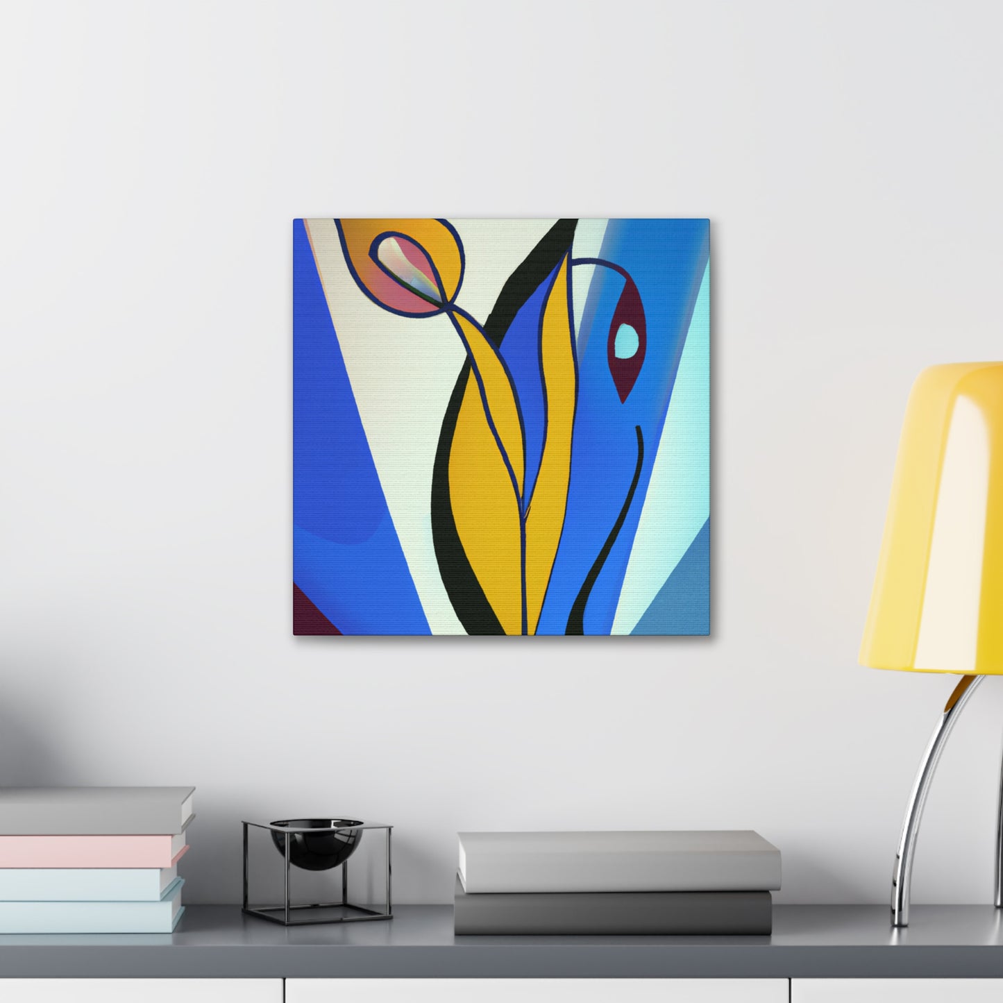 "Tulips in Art Deco." - Canvas