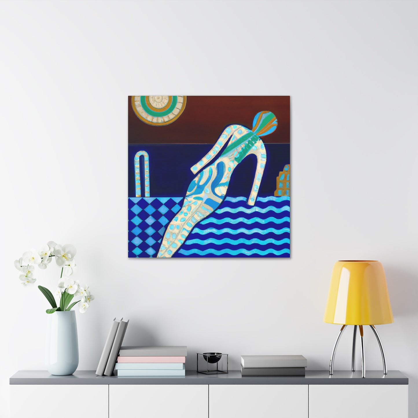 "Dancing in the Sea" - Canvas