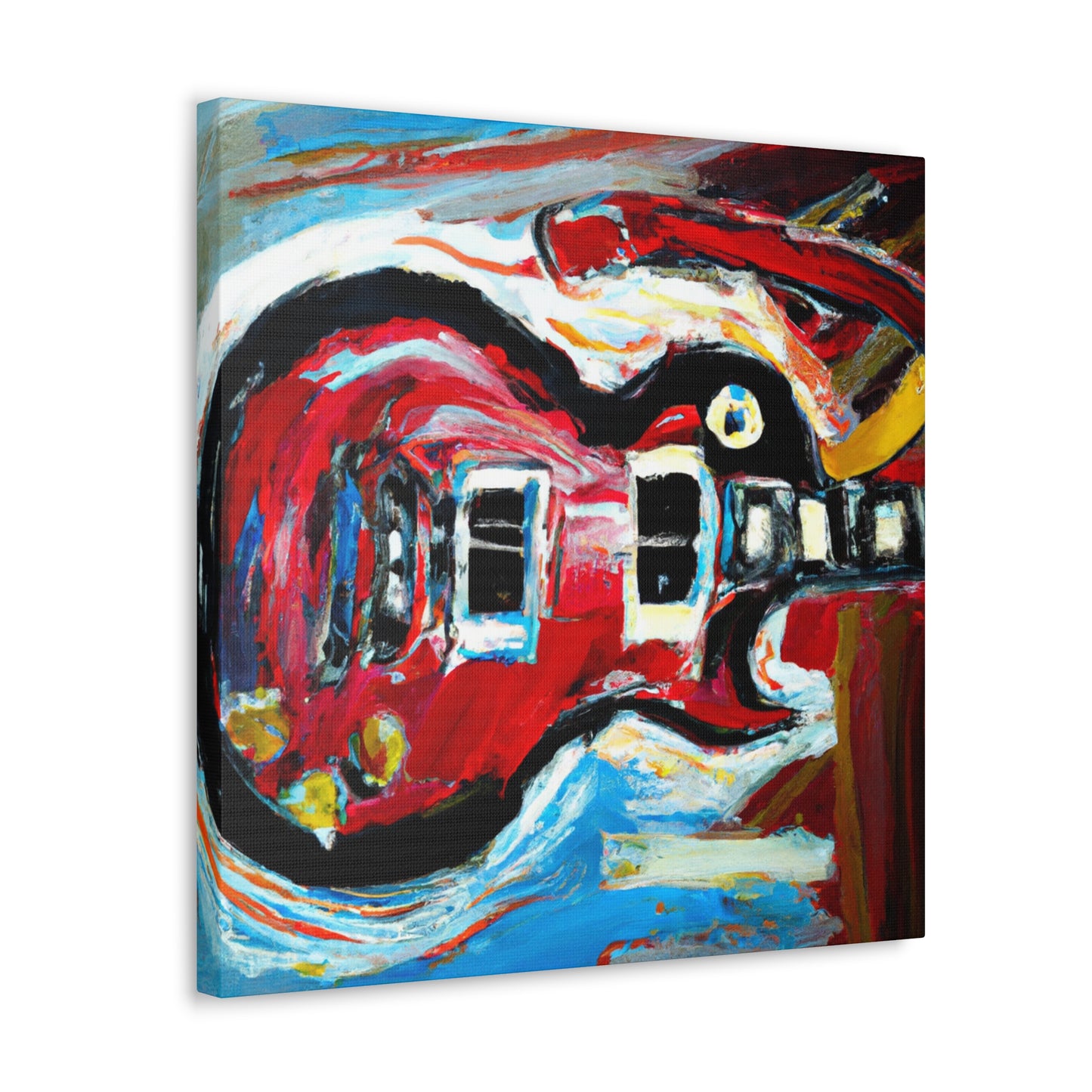 Gibson in Abstraction - Canvas