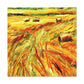 Hay Field Splendor. - Canvas