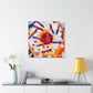 "Doughnut Abstract Harmony" - Canvas