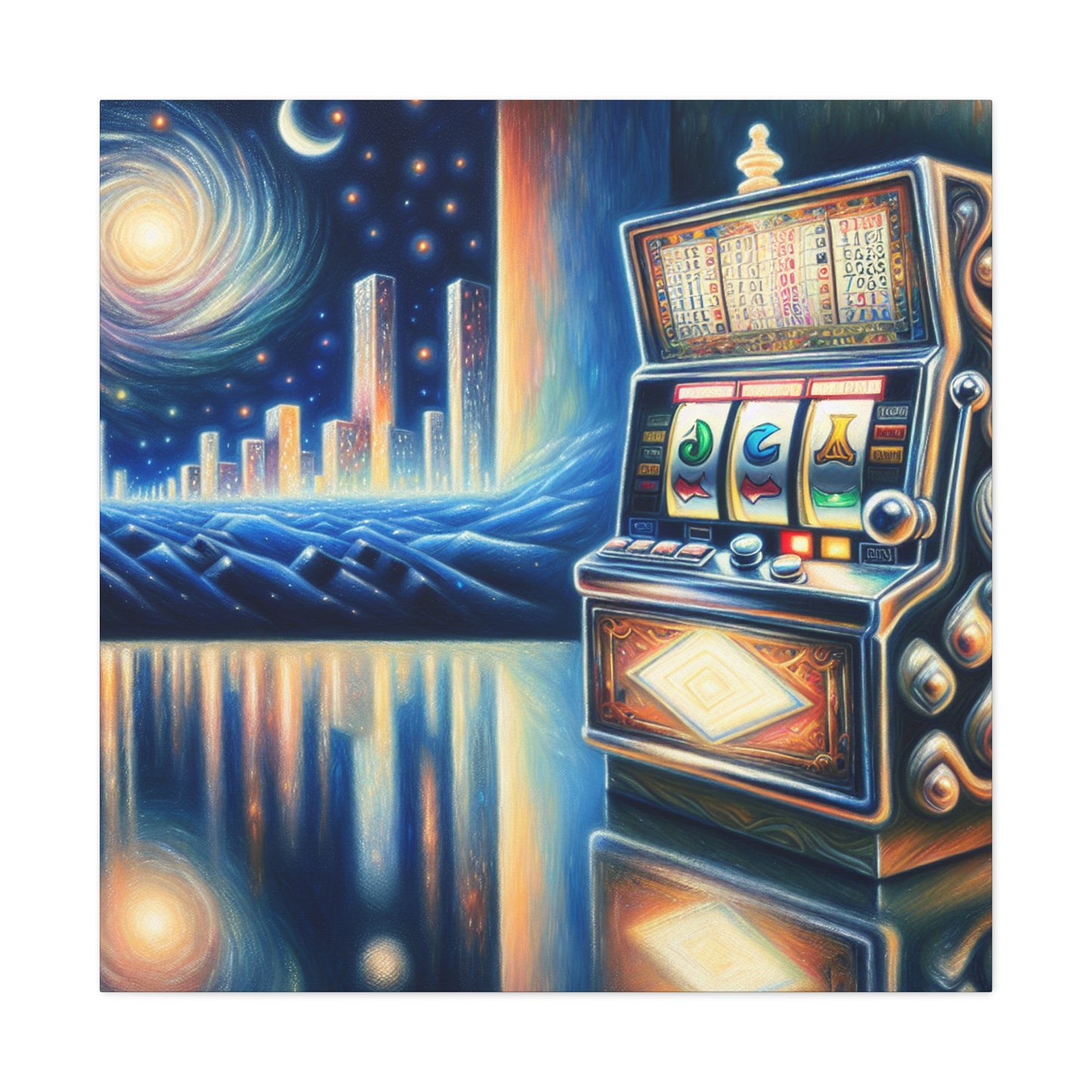 "Mystical Jackpot Dream" - Canvas