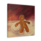 Gingerbread Man Dreamscape - Canvas