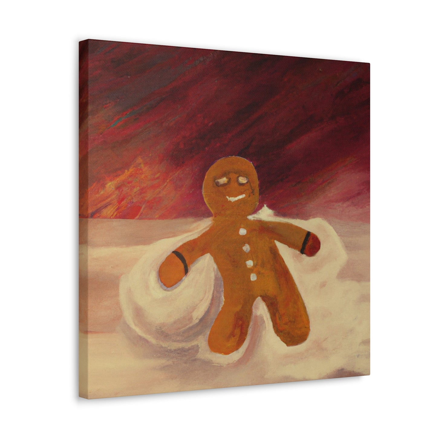 Gingerbread Man Dreamscape - Canvas