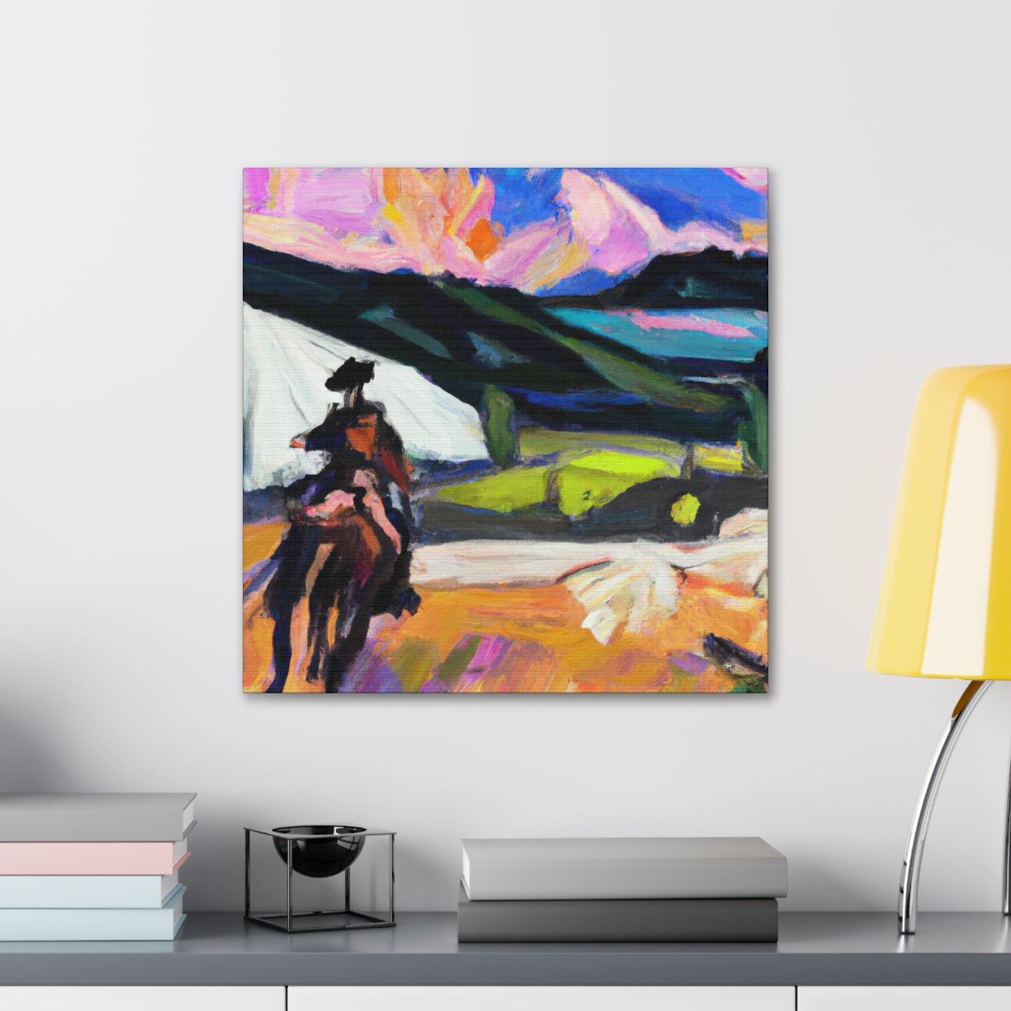 "Western Vistas in Paint" - Canvas