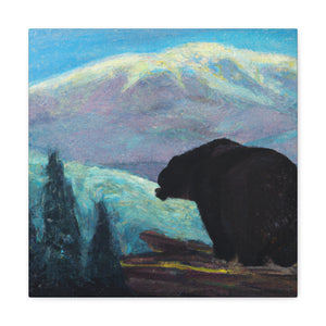 "The Black Bear Monolith" - Canvas