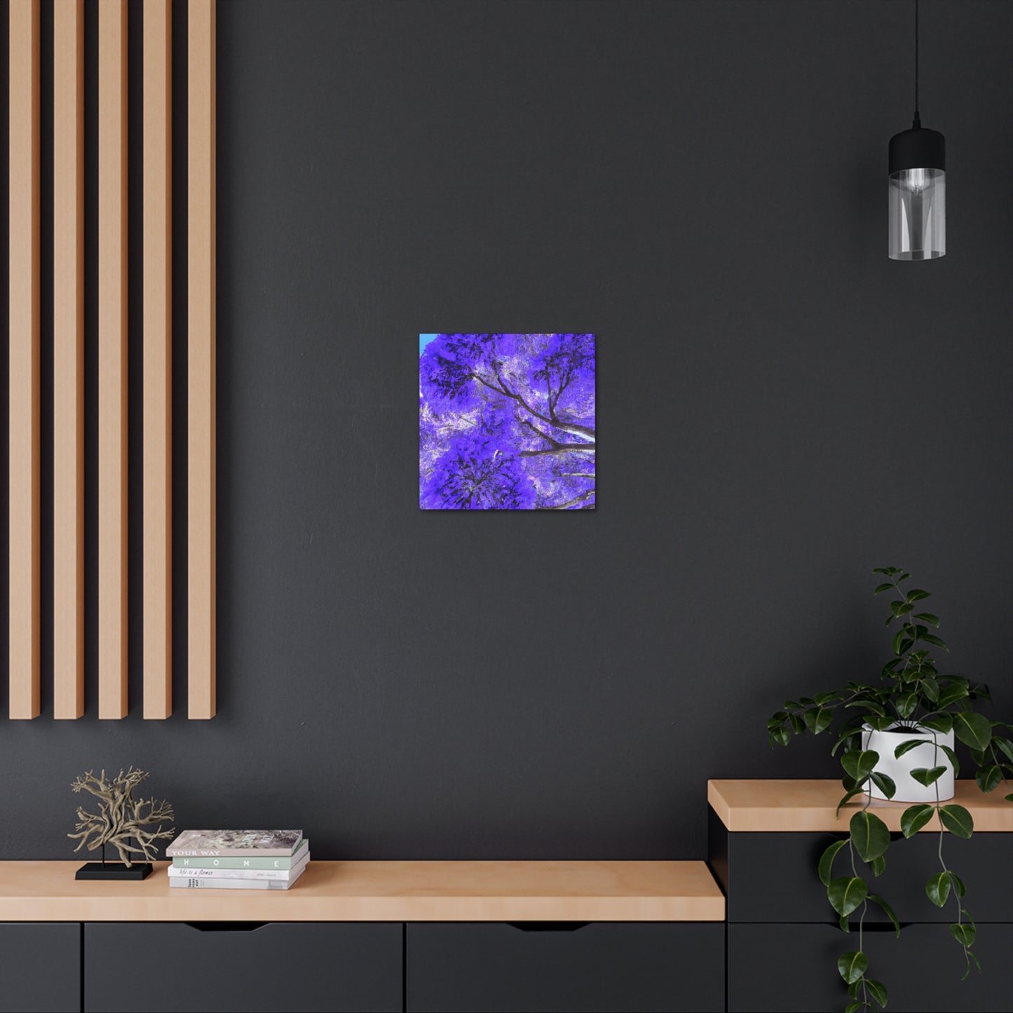 Jacaranda Deco Dreaming - Canvas