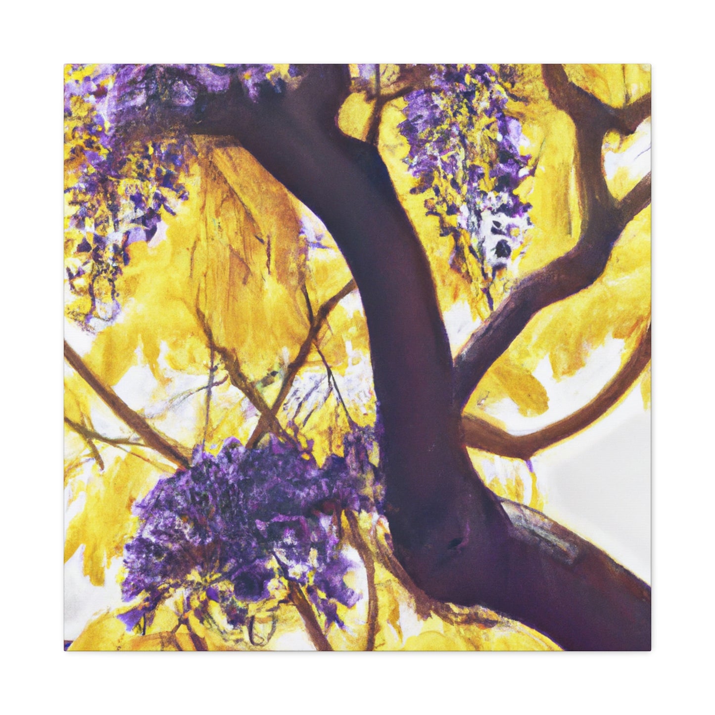 Jacaranda Dreamscape. - Canvas