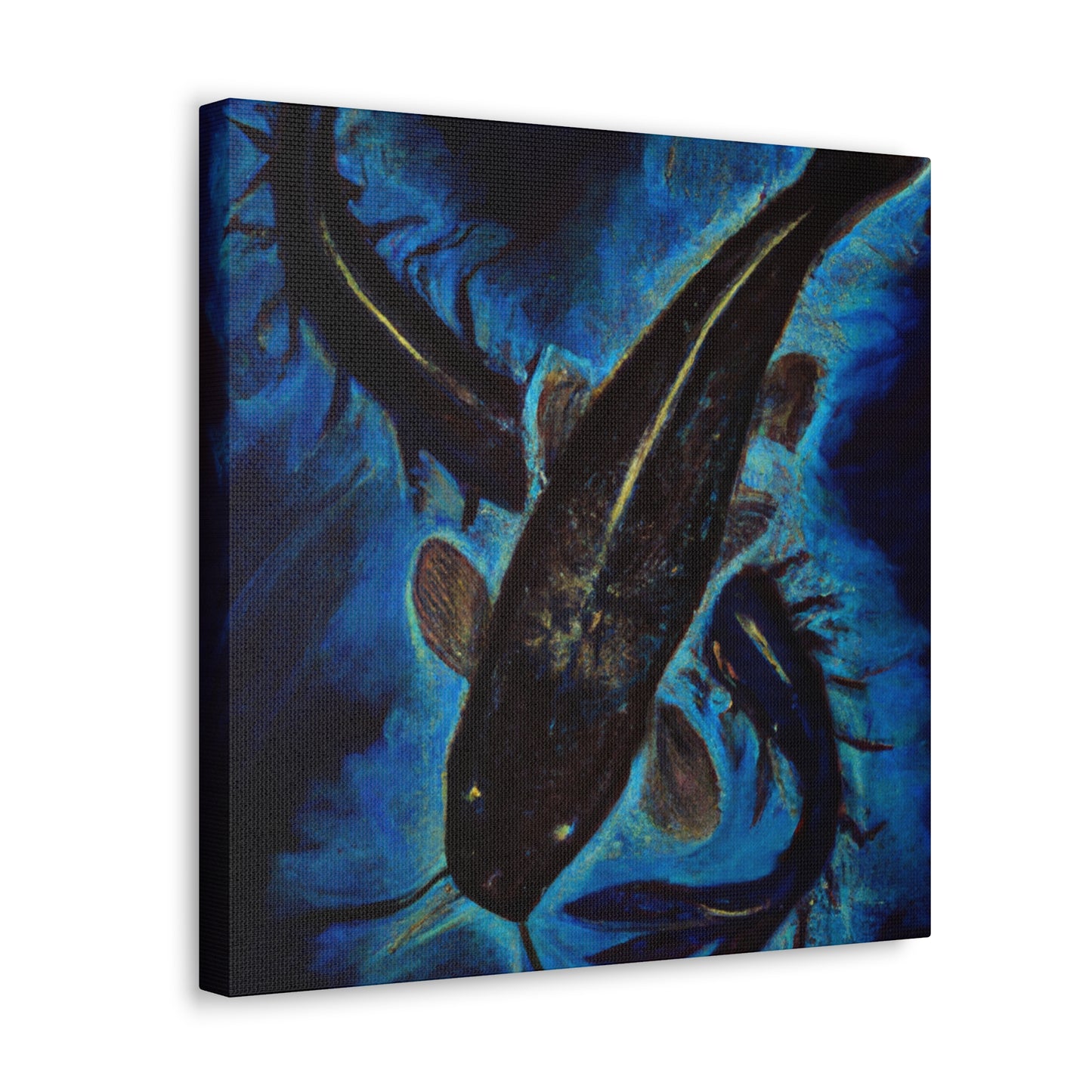 "Corydoras Catfish Dreaming" - Canvas