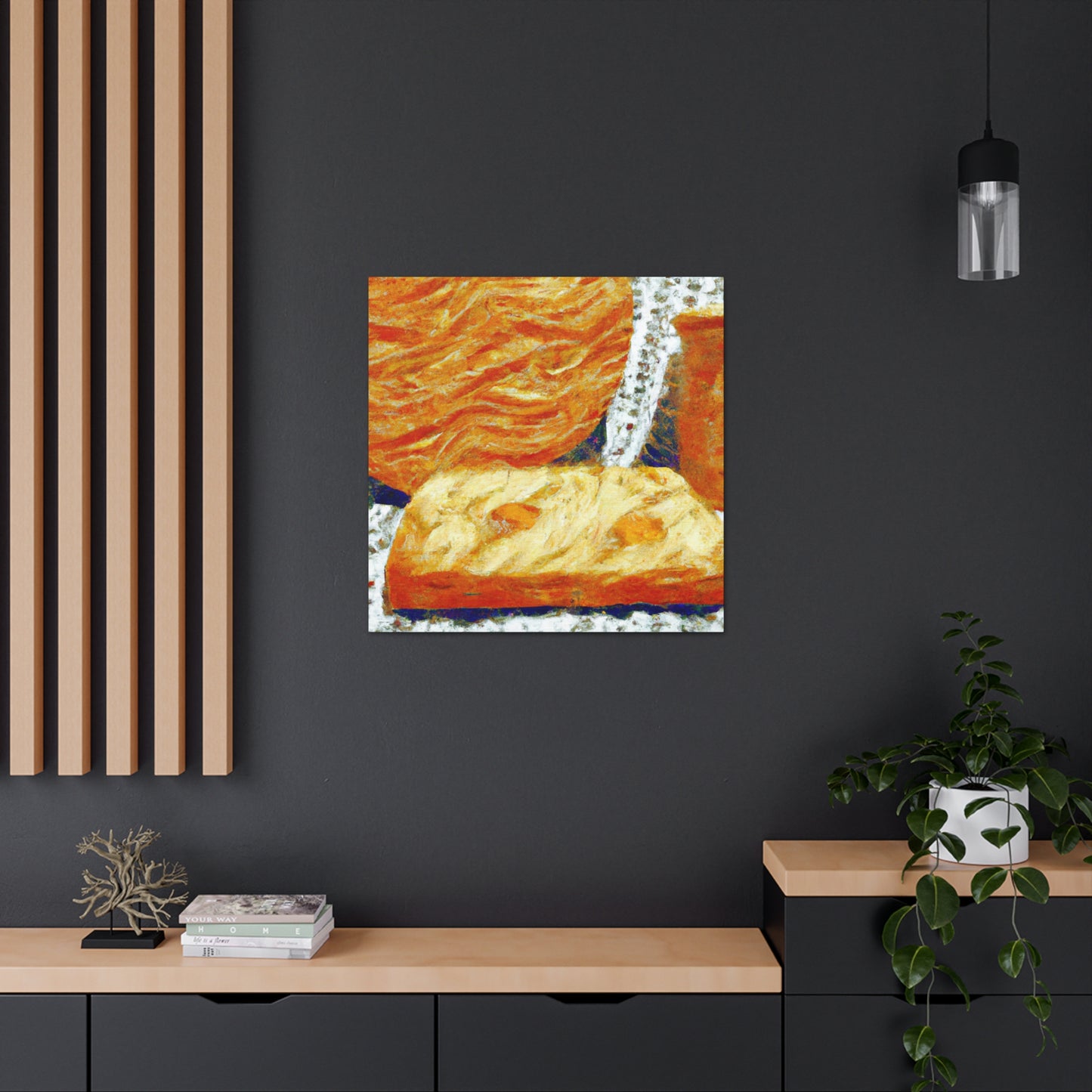 "Bread in the Impressionist". - Canvas