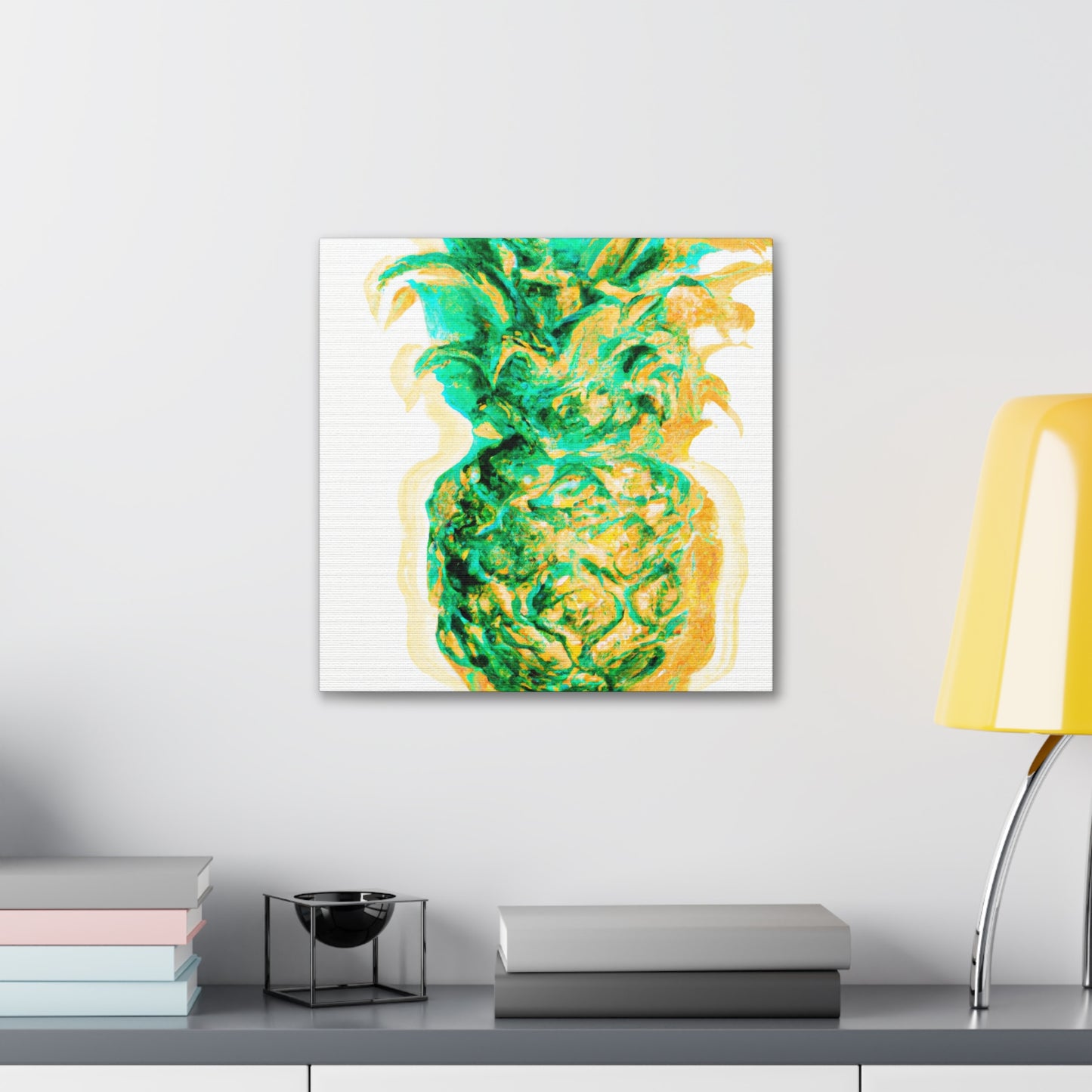 Pineapple in Rococo - Canvas