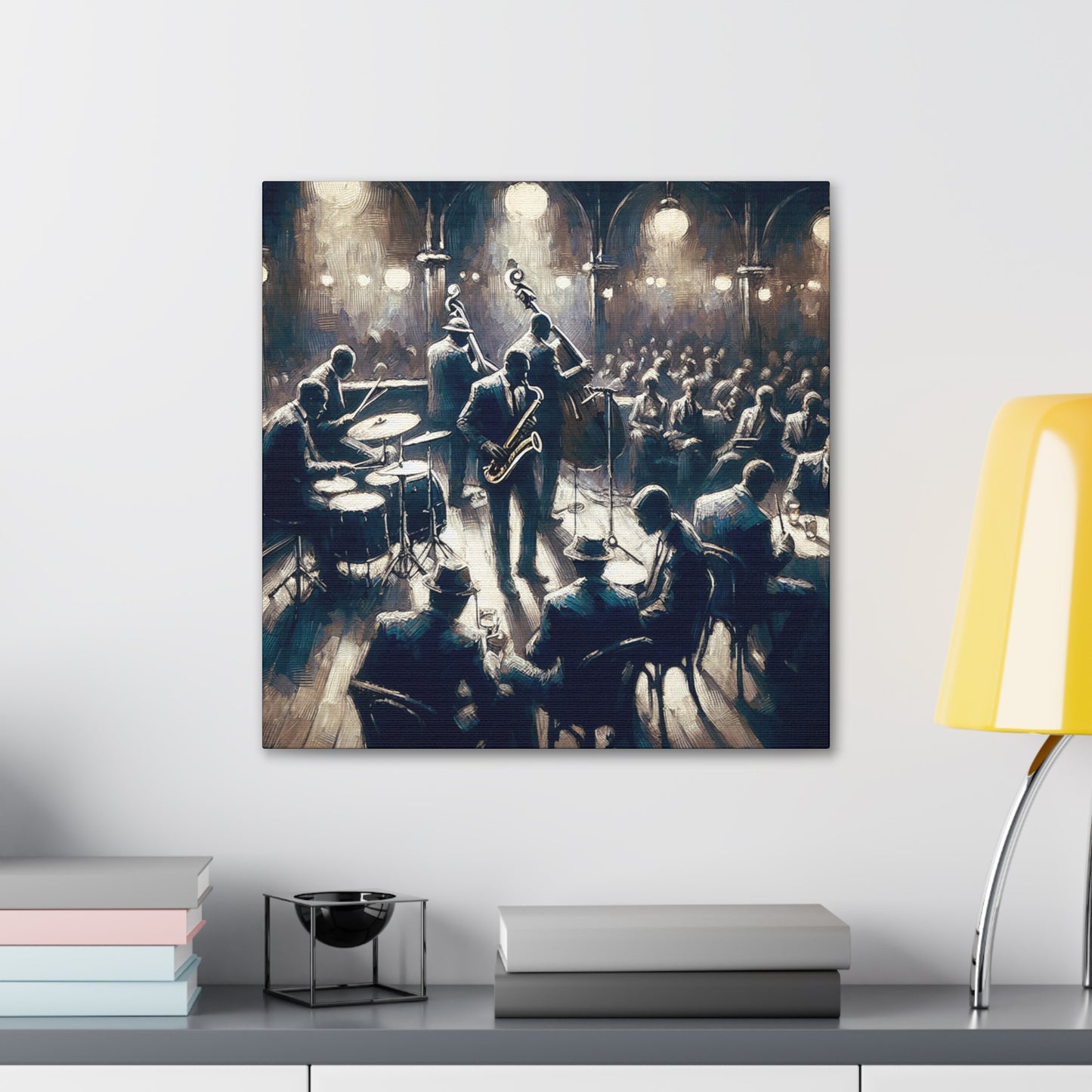 Jazz Night Revelations - Canvas