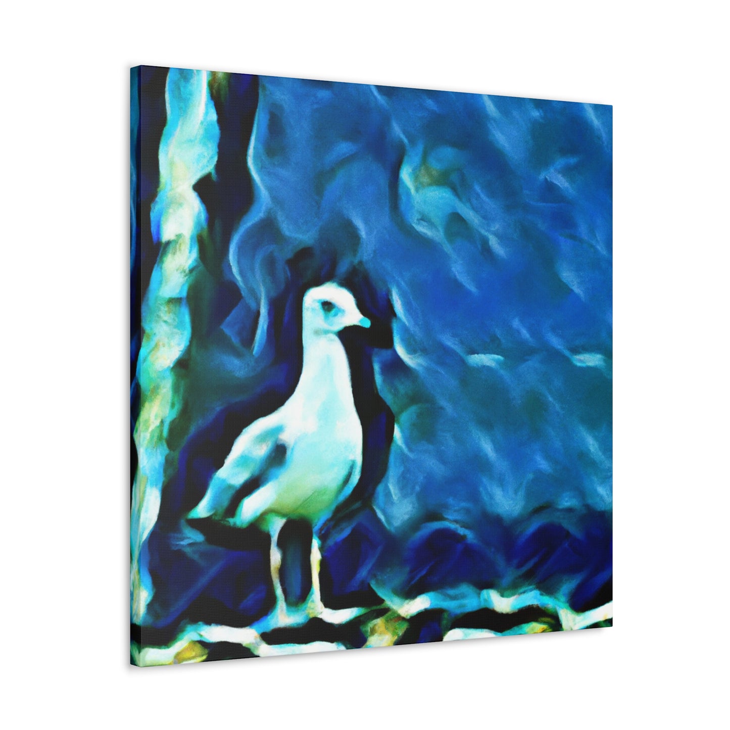 Seagull in Abstraction - Canvas