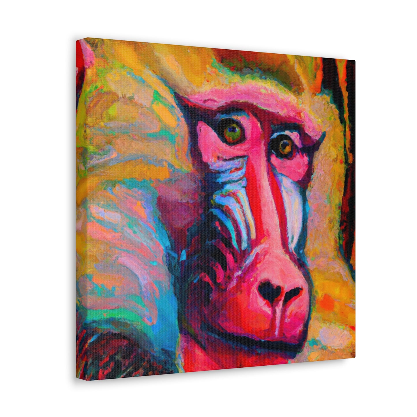 "Baboon's Street Play" - Canvas