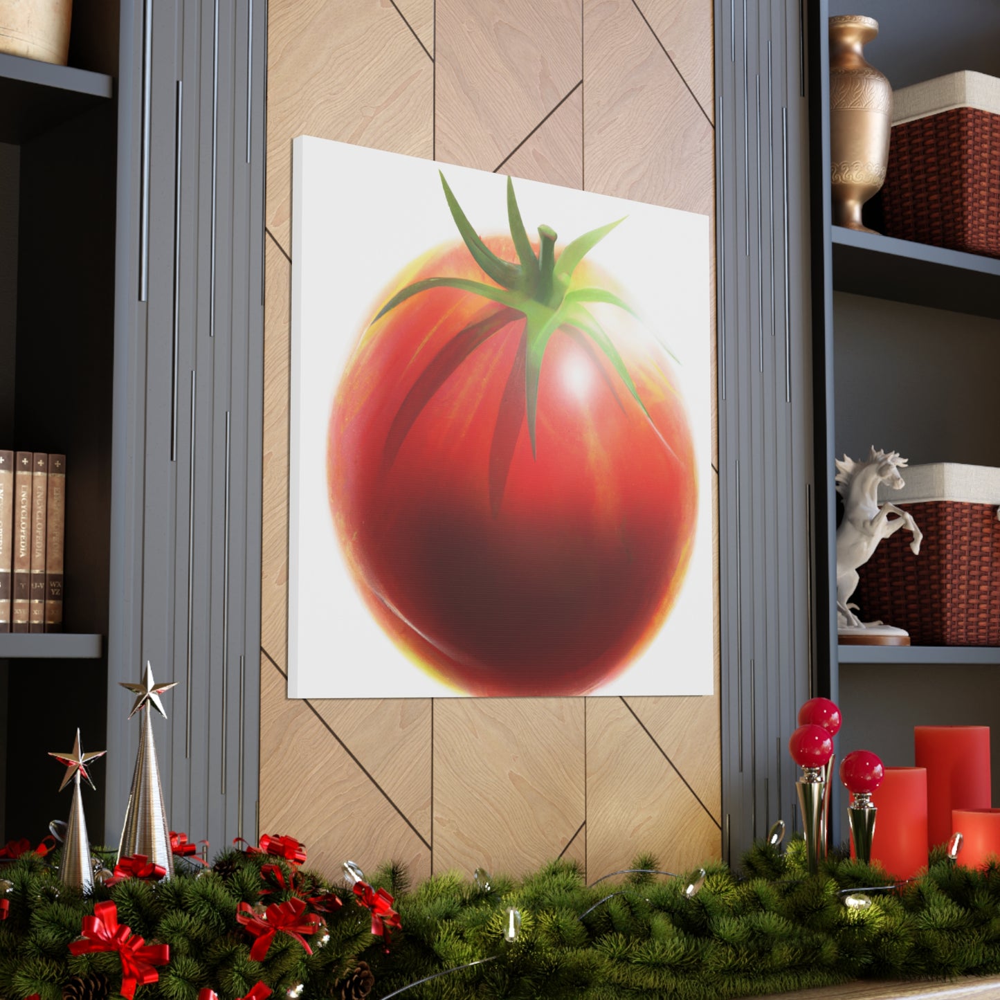 The Tomato's Vibrance - Canvas