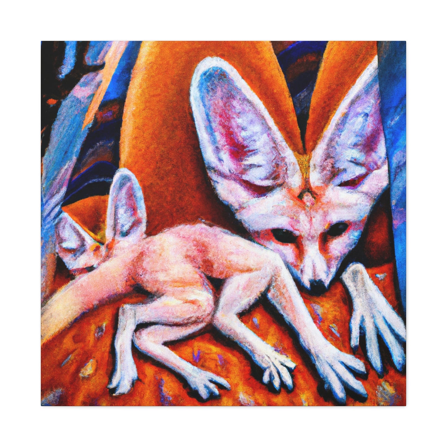 Fennec Fox Fantasia - Canvas