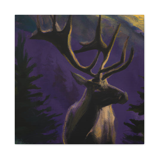 "Majestic Elk's Majesty" - Canvas