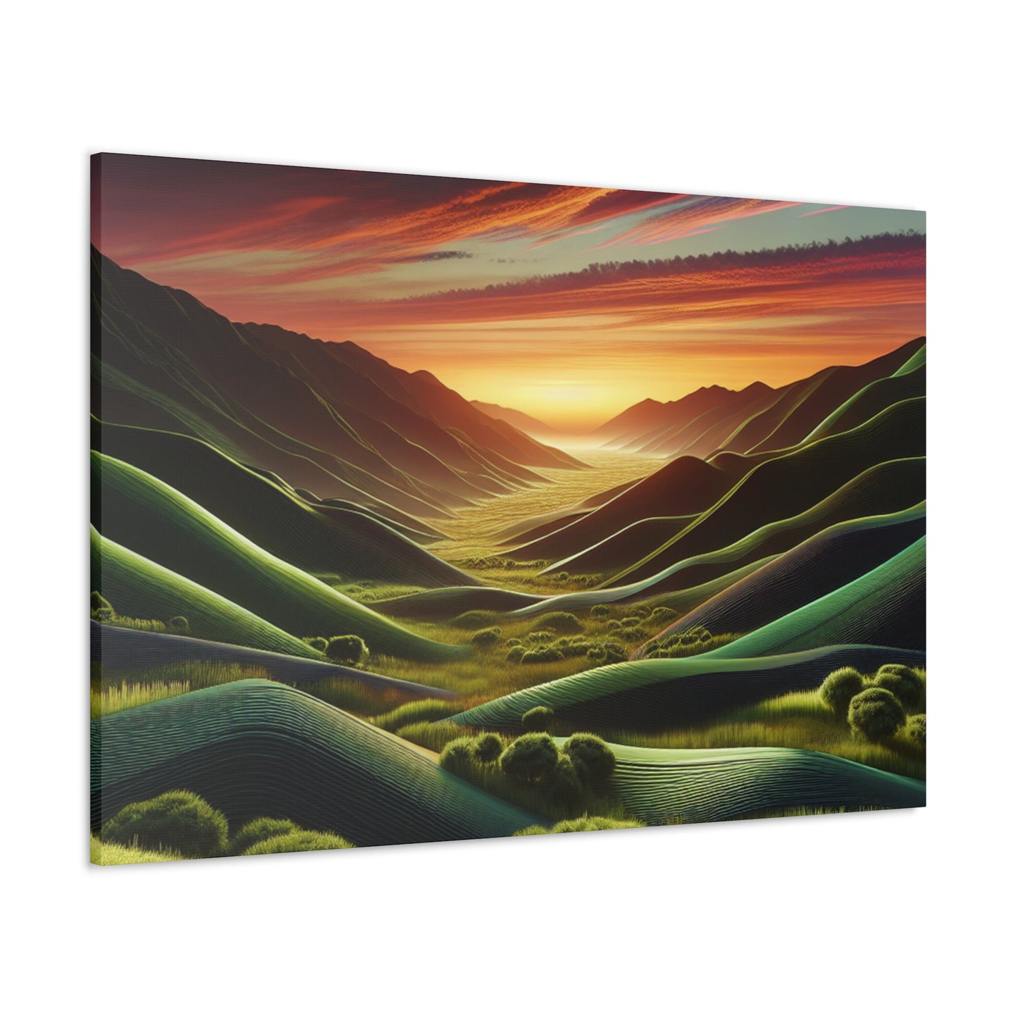 Enigmatic Eden's Haven - Canvas