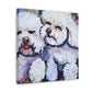 Bichon Frise Impressionism - Canvas