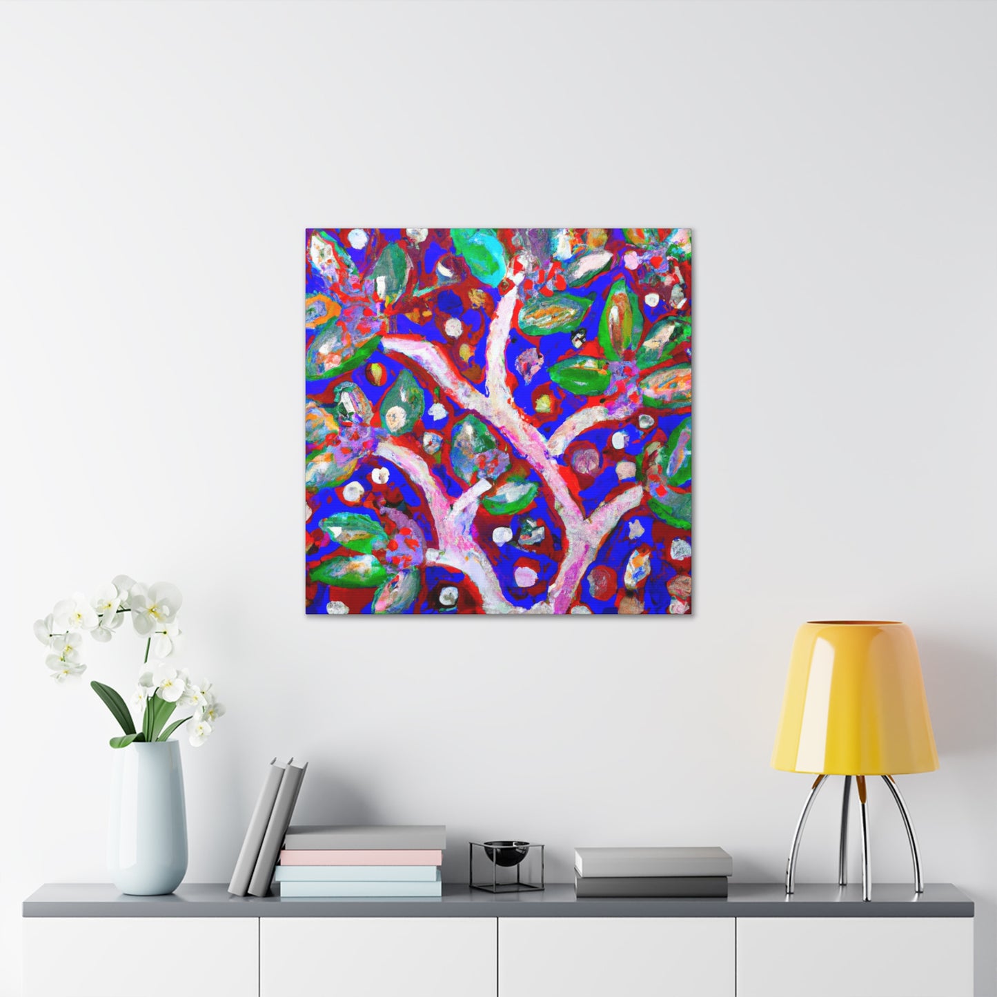 "Blossoming Cherry Tree" - Canvas