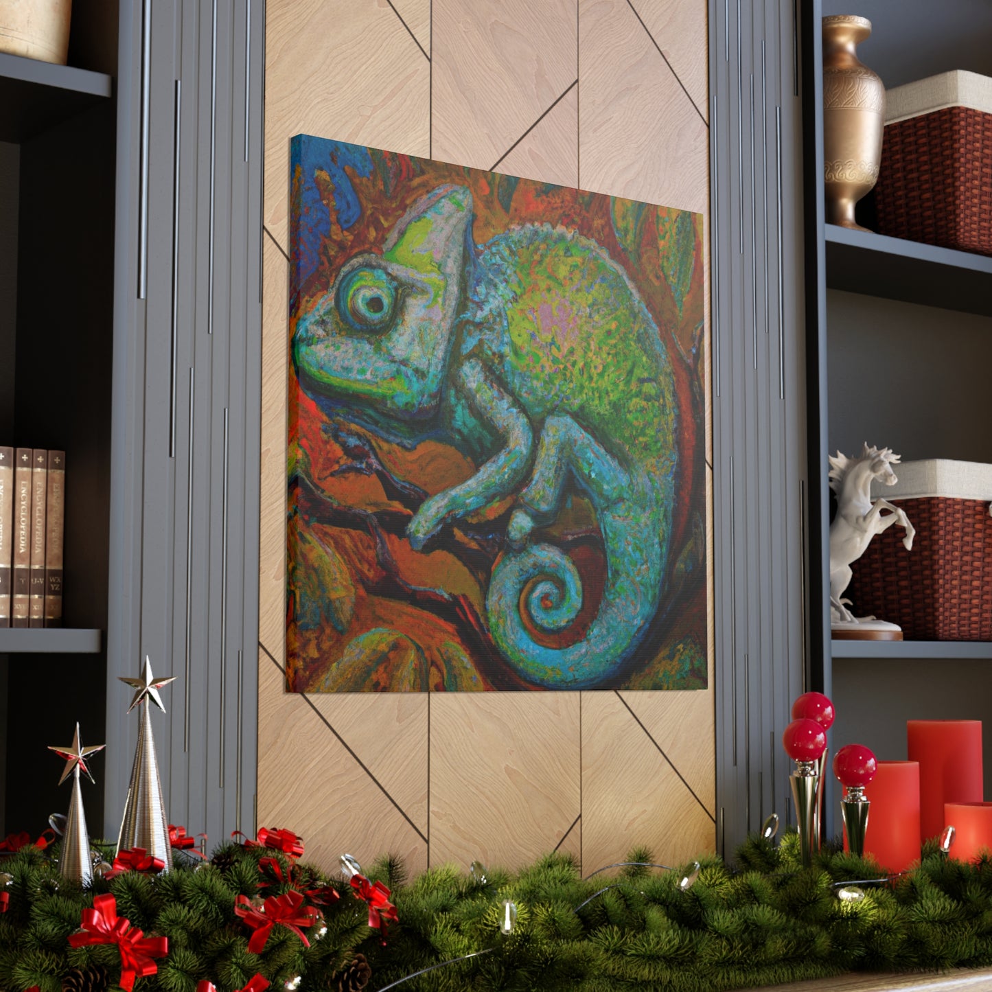 Veiled Chameleon Dream - Canvas