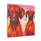 "Ridgeback In Dreamworld" - Canvas