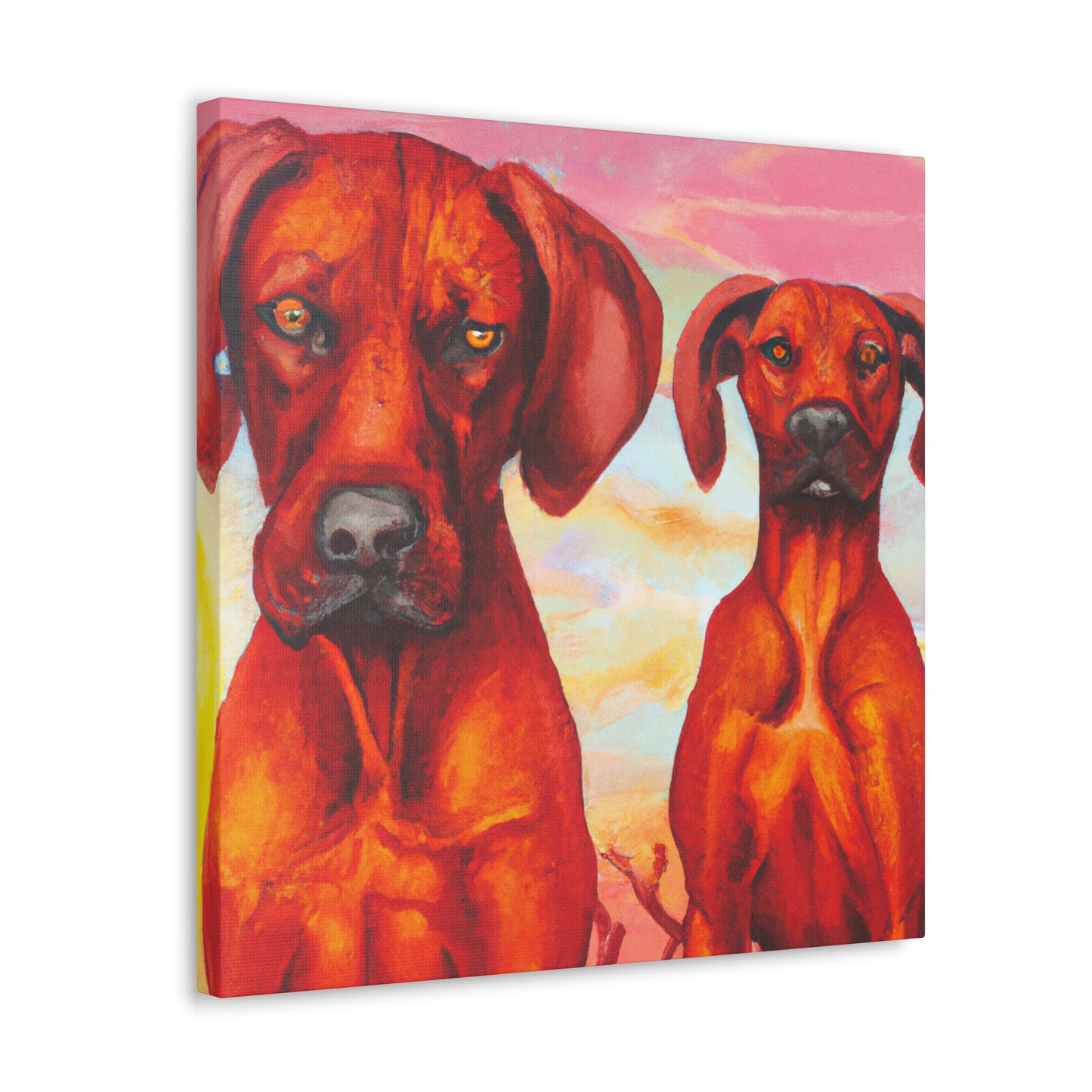 "Ridgeback In Dreamworld" - Canvas