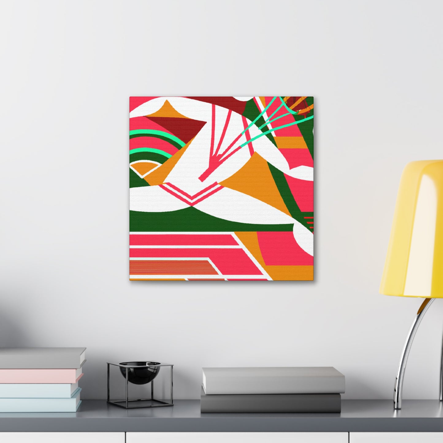 "Tennis in Art Deco" - Canvas