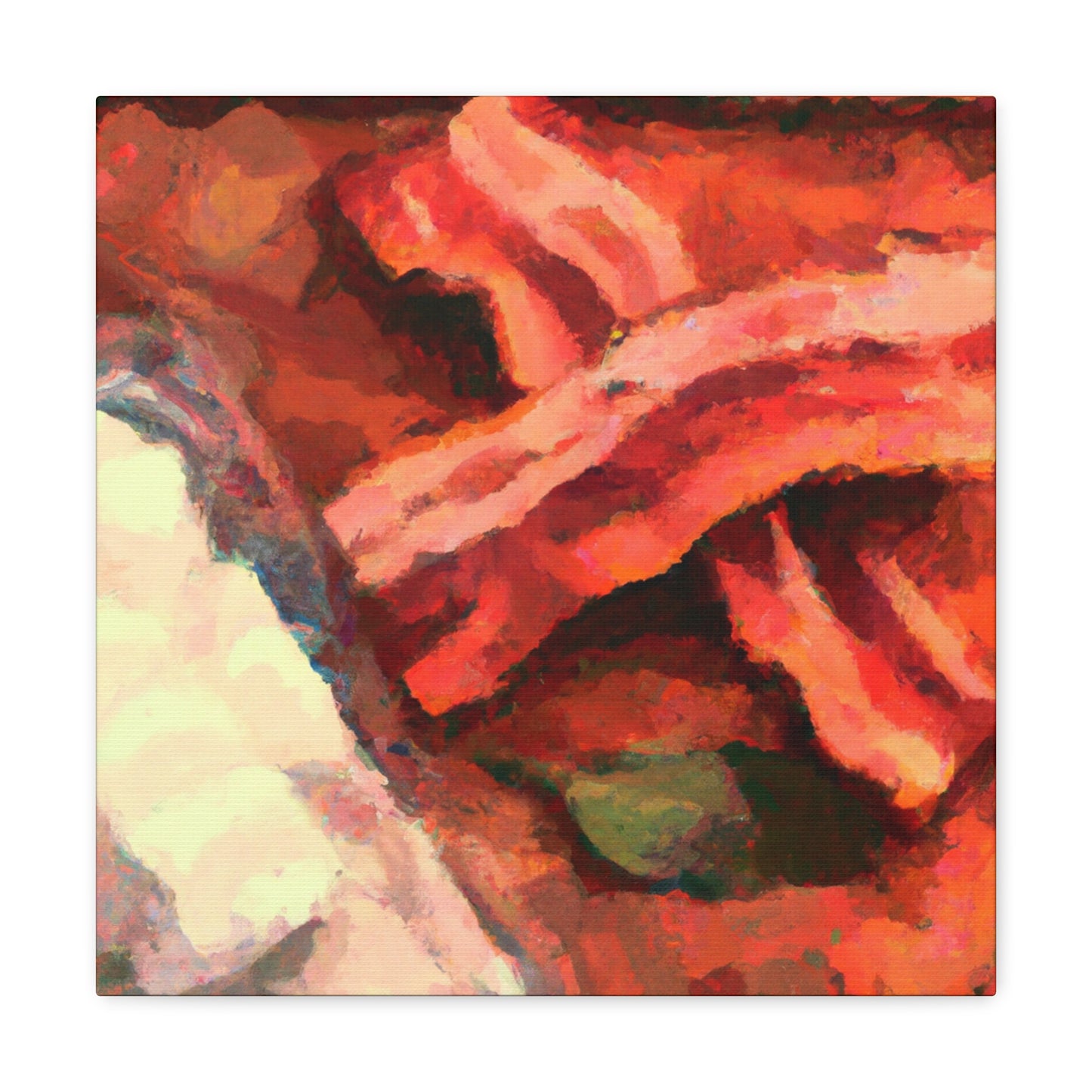 "Bacon in Illumination" - Canvas