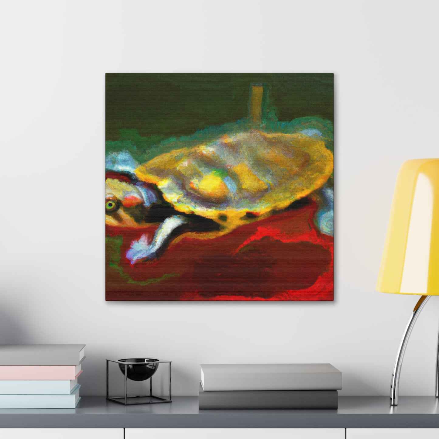 Turtle in a Dreamscape - Canvas