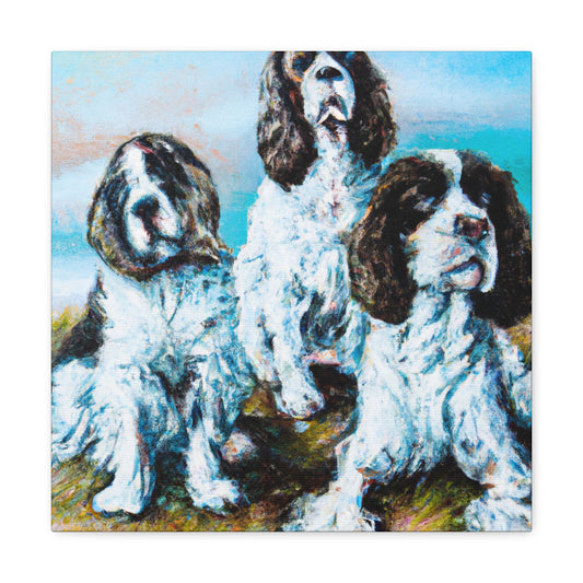 English Springer Dreams - Canvas