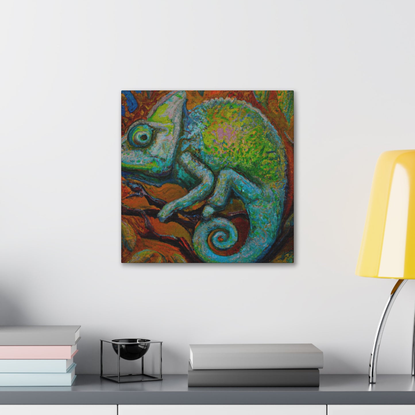 Veiled Chameleon Dream - Canvas