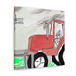 Tractor on the Farm - Canvas