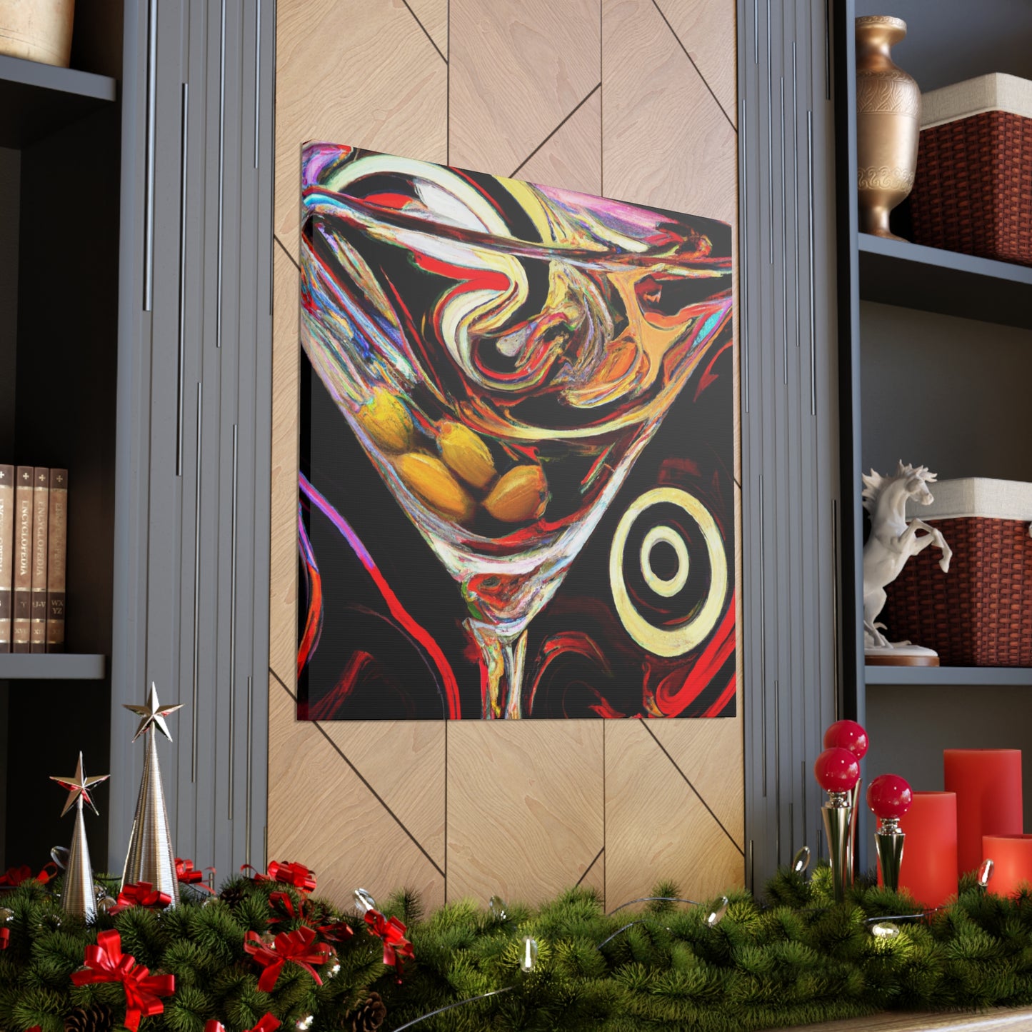 Martini's Heavenly Toast - Canvas