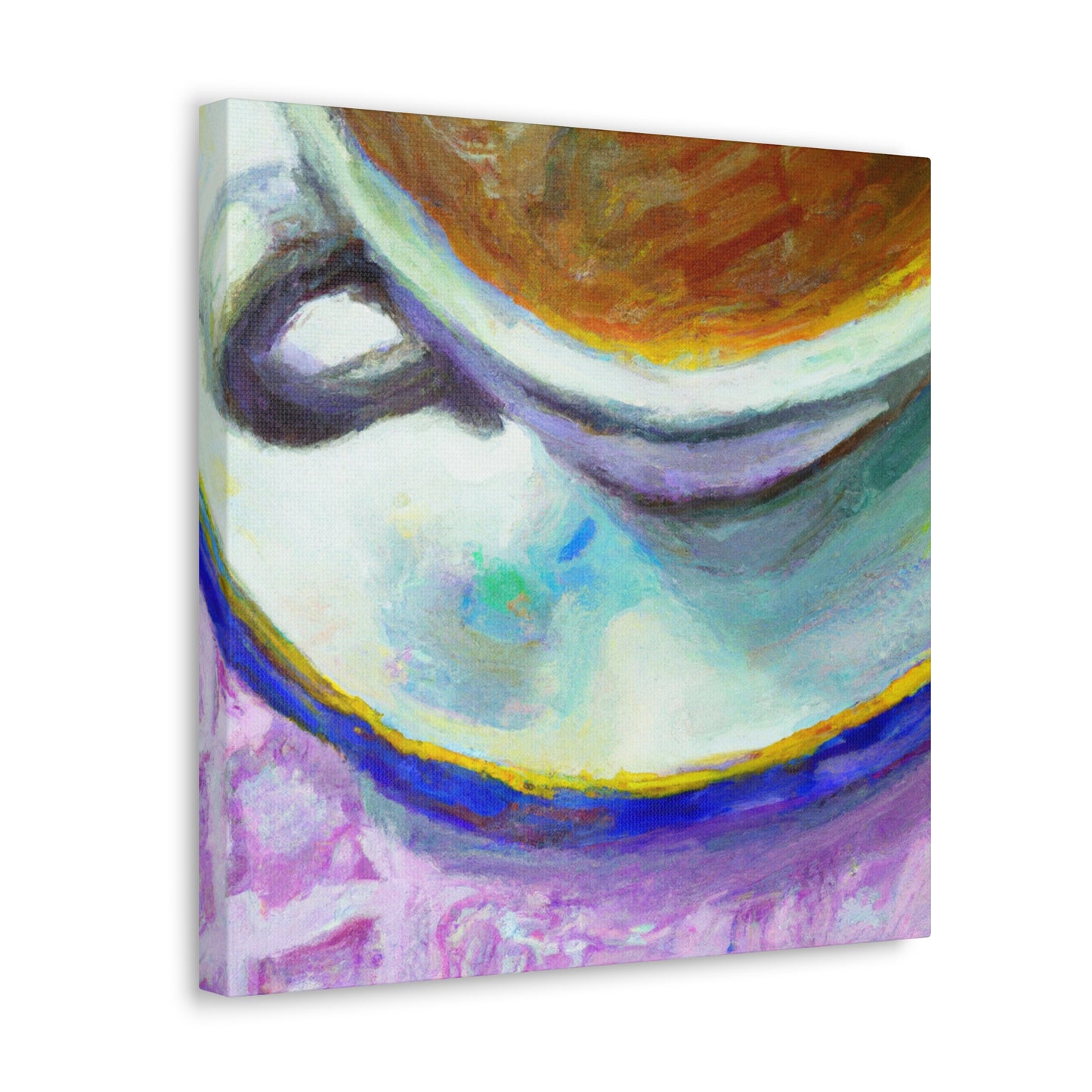 Coffee Cup Impressionism - Canvas