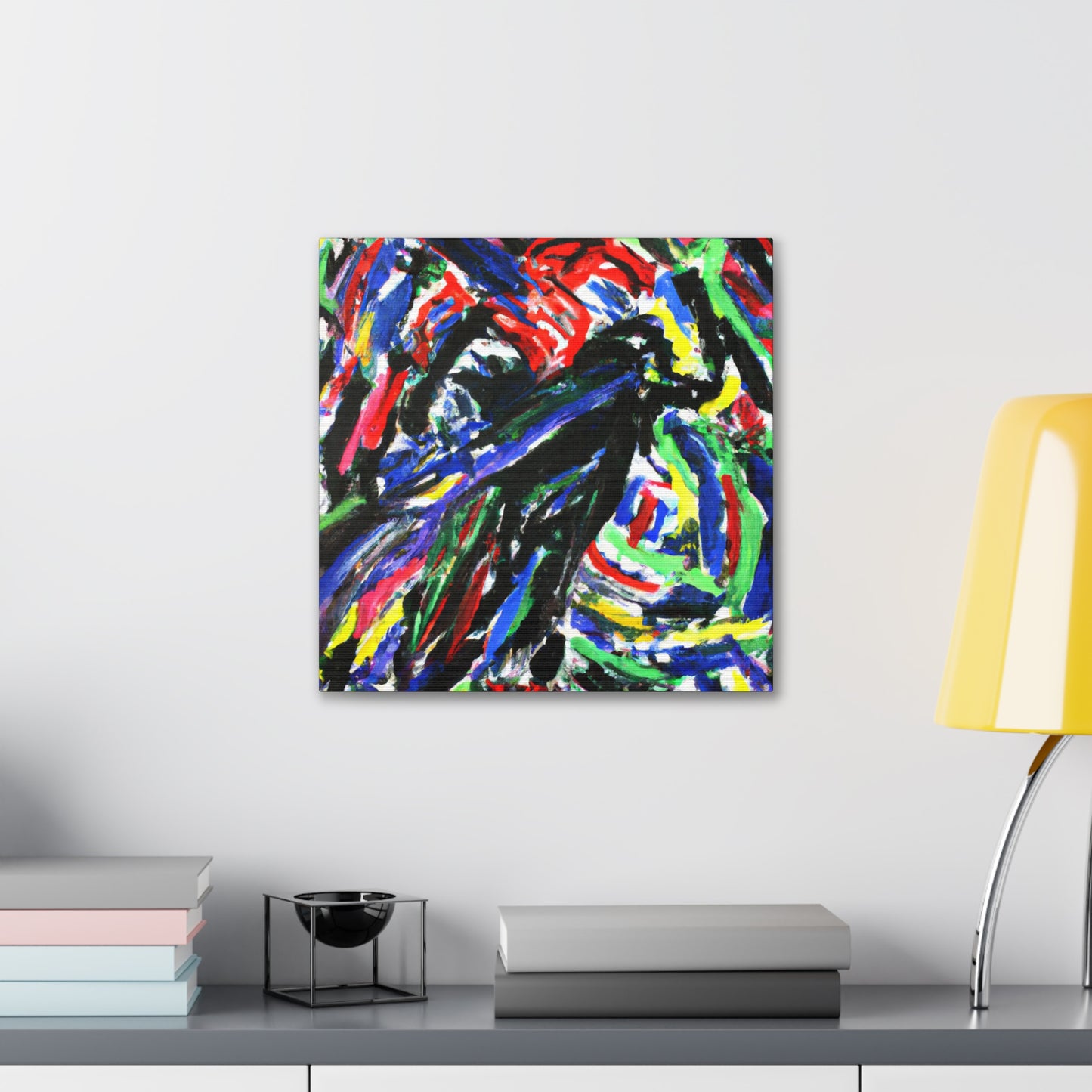 Soul's Frantic Motion - Canvas